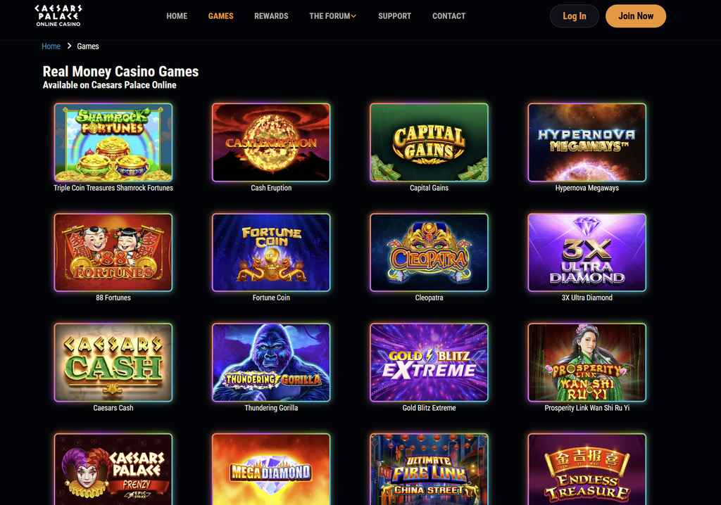 Caesars games