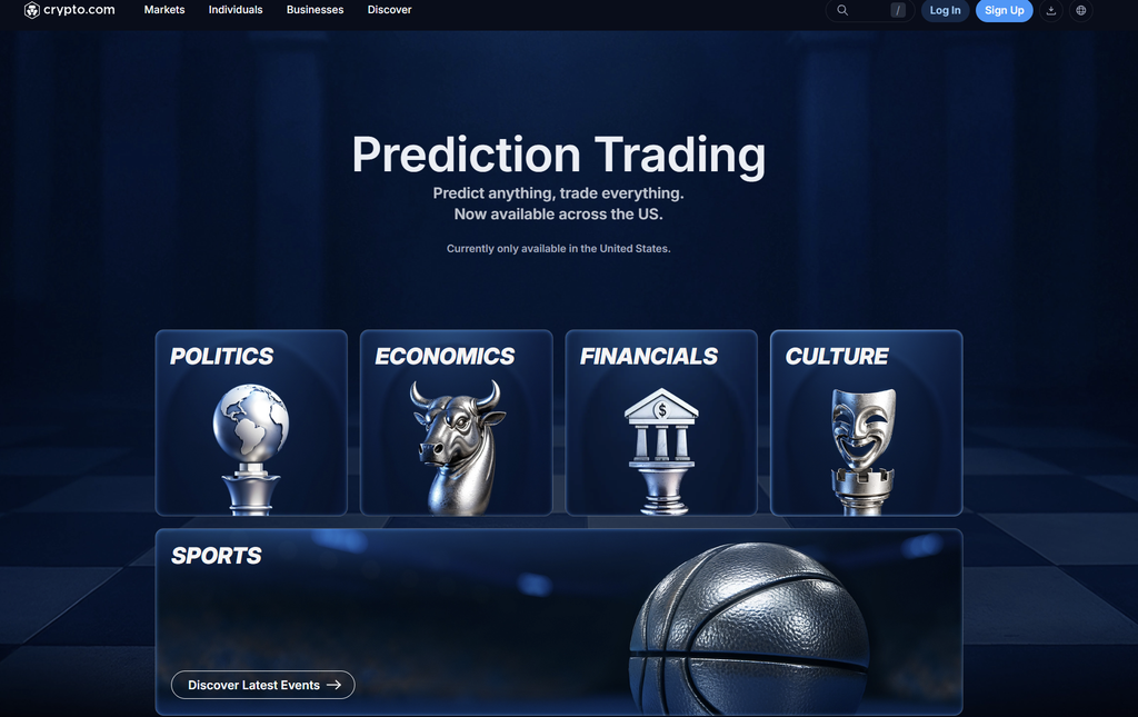 Crypto.com markets