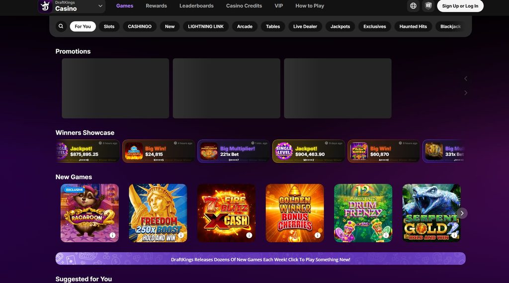 DraftKings games