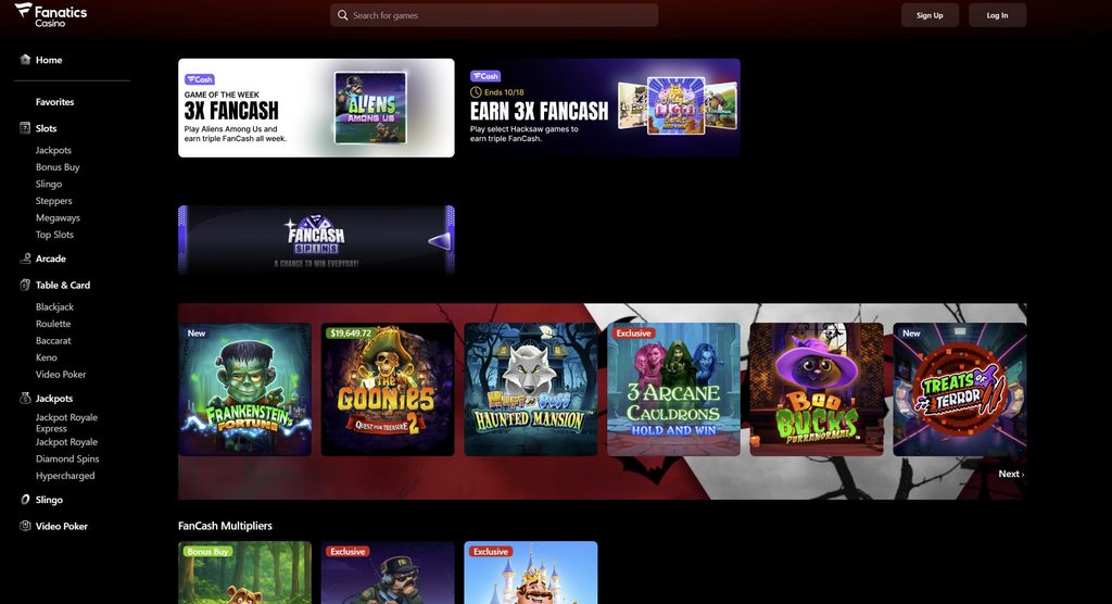 Fanatics games