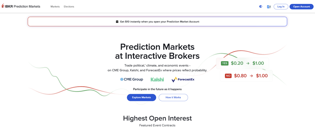 ForecastEx homepage