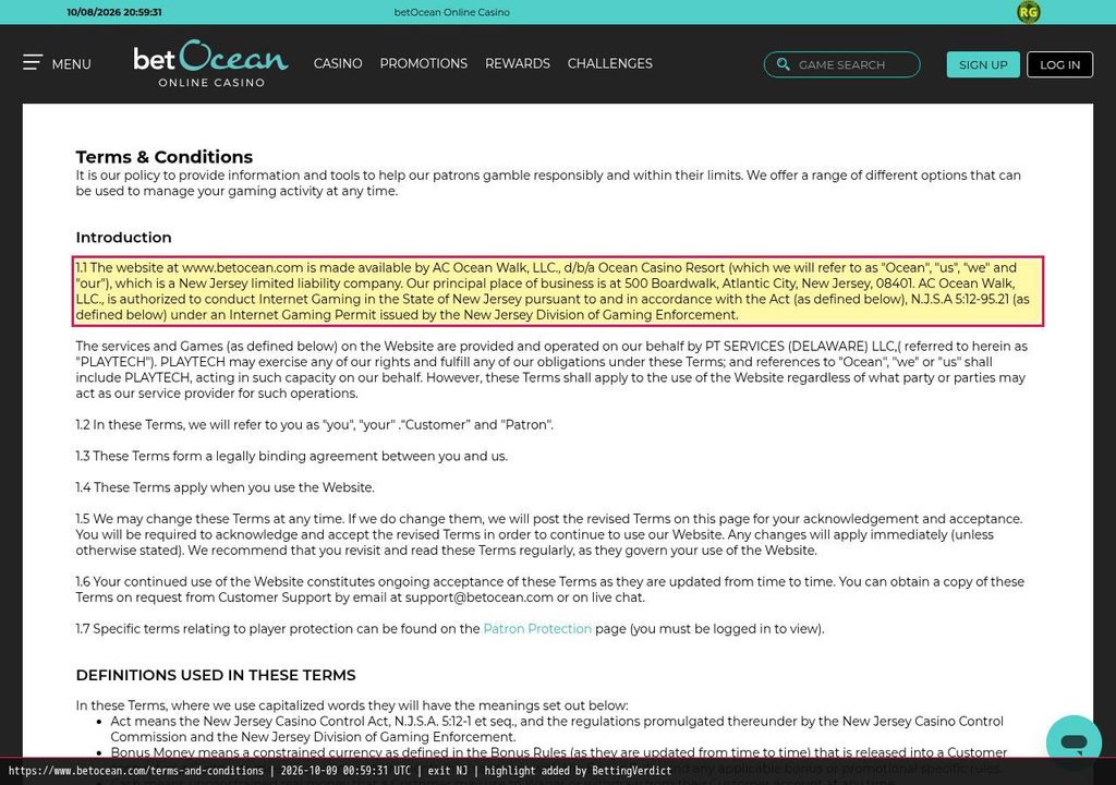 Ocean owner