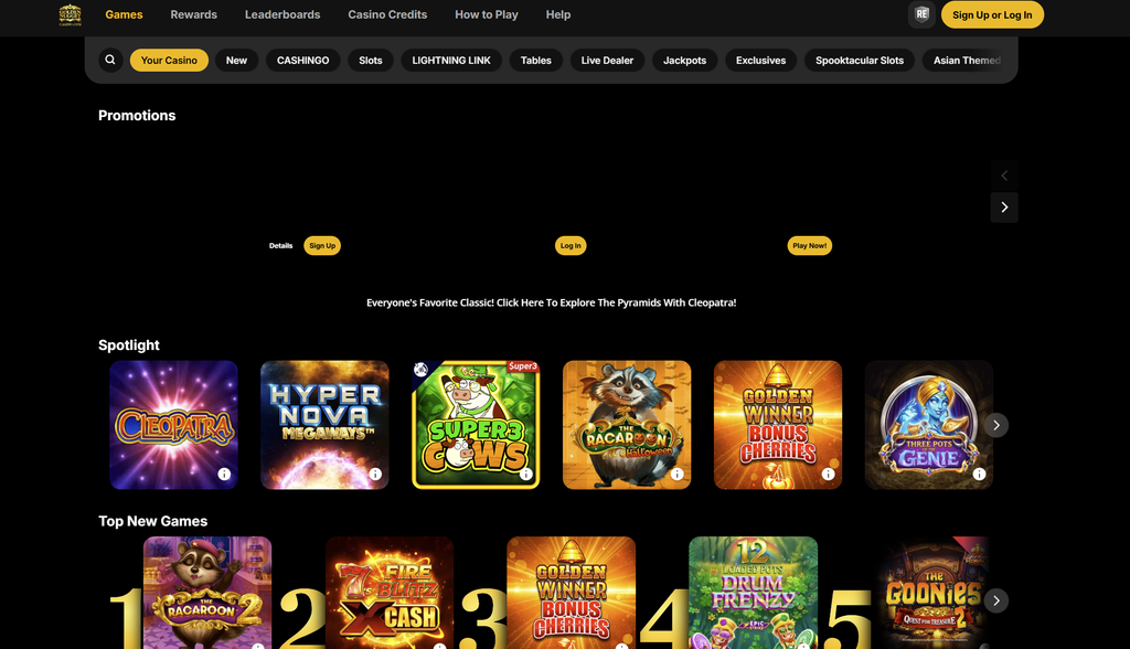 Golden Nugget games