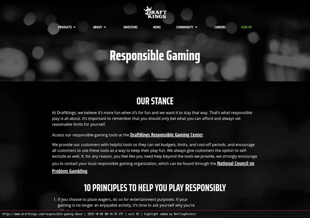 DraftKings RG