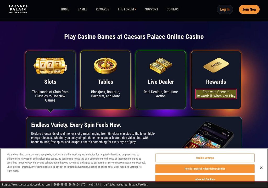 Caesars loyalty