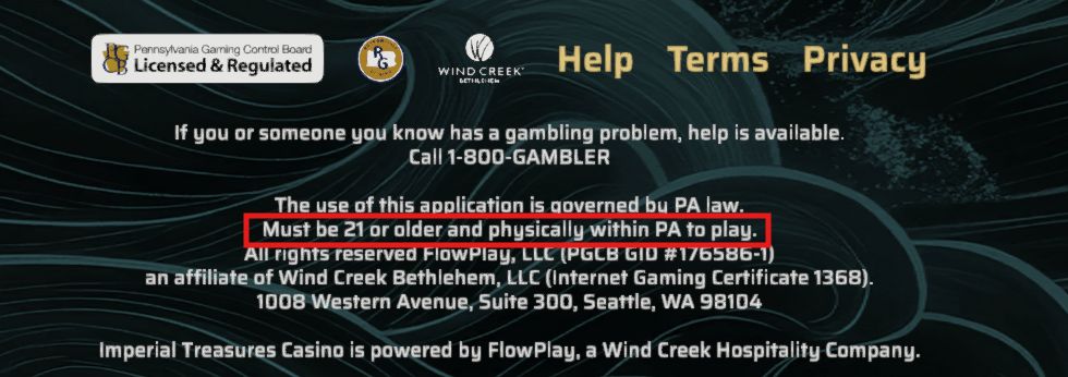 Imperial Treasure Age Limit